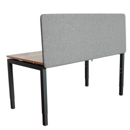 Bürozeche Akustik-Tischwand AZ - 1400 - Grau